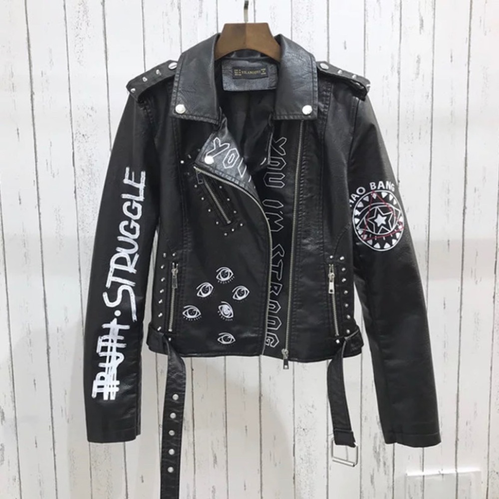 leather jacket